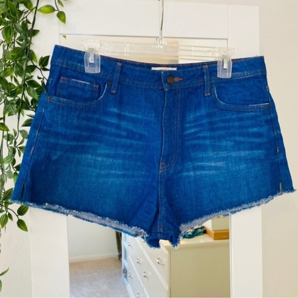 Forever 21 high rise denim cutoff jean shorts size 31 - Picture 3 of 12